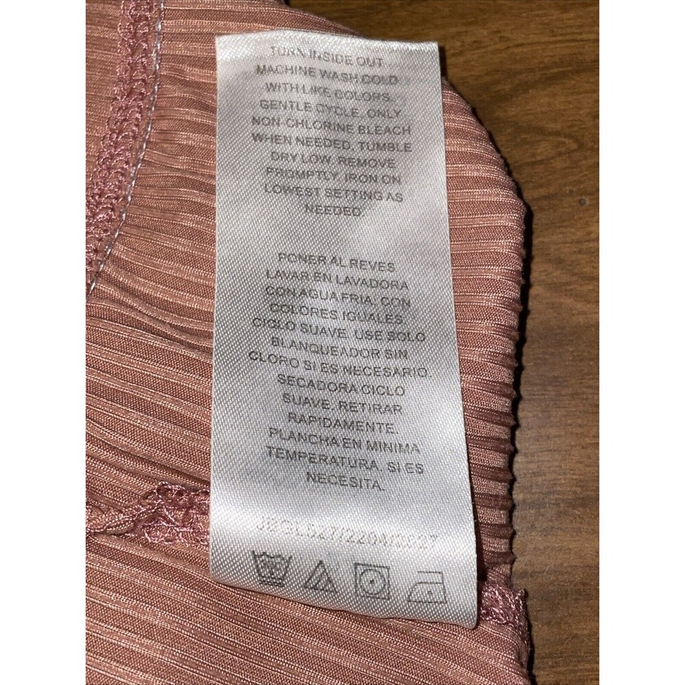 Tahari Baby Girl 24 Months Ribbed Leggings Beige Taupe Elastic Waist Pull On - Picture 5 of 5